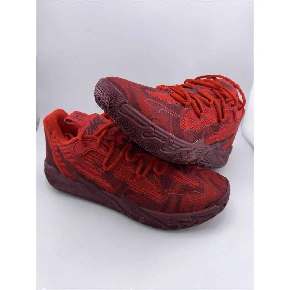 Puma Melo MB.03 Lo Team Puma Team Regal Red - For All Time Men's Size 10.5